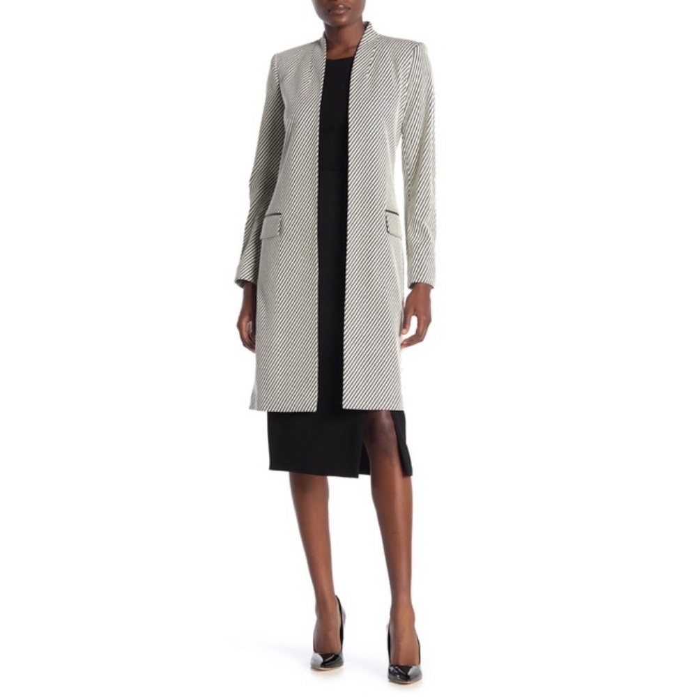 Calvin Klein Open Front Long Coat
